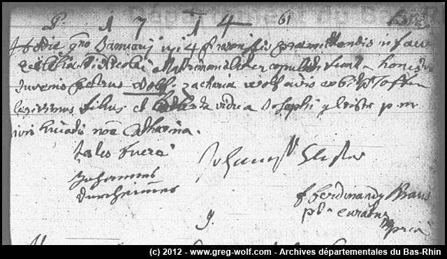 BEHACKER Catherine - Haguenau, Bas-Rhin, France - x 1714 - sosa 0671 