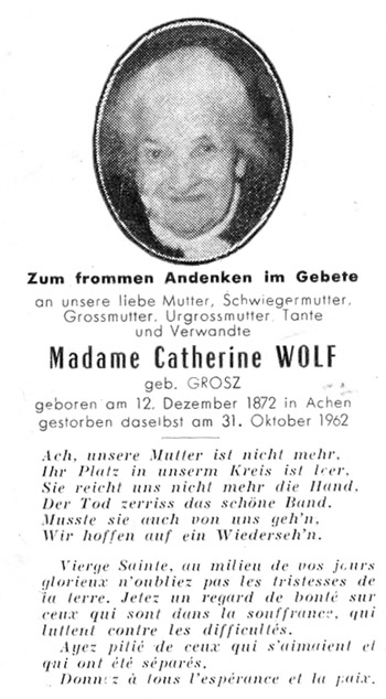 GROSS Catherine, 1962