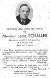 SCHALLER Jean, 1945